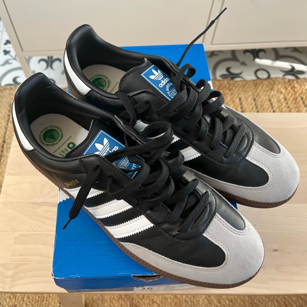 Adidas Samba Vegan - Men’s 10 Black